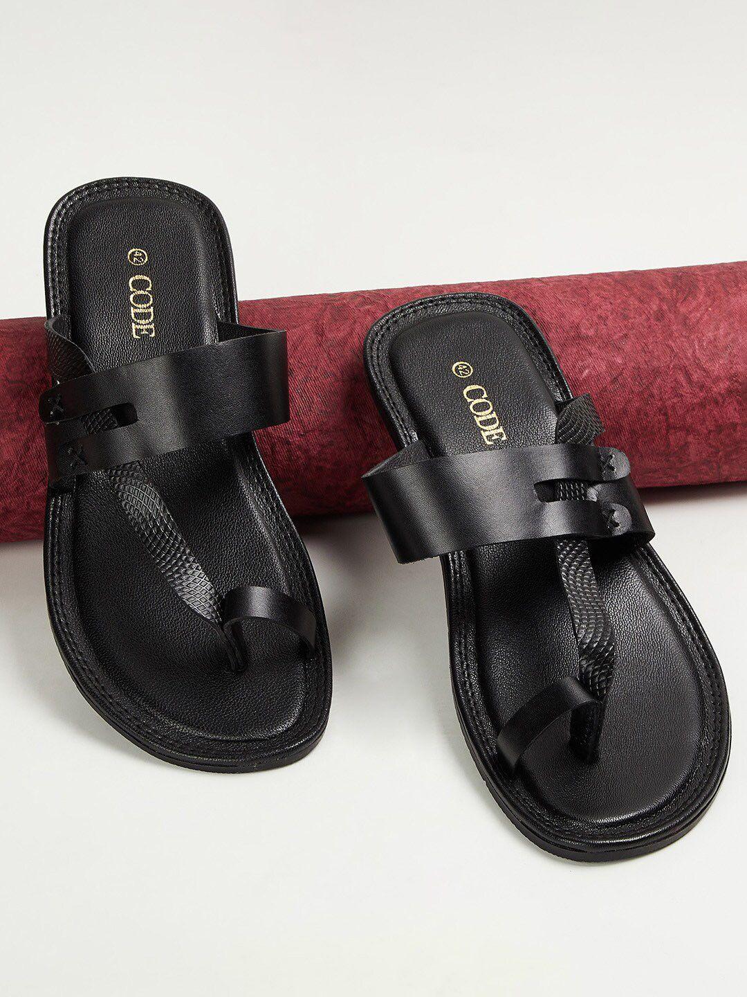 code by lifestyle men leather comfort sandals