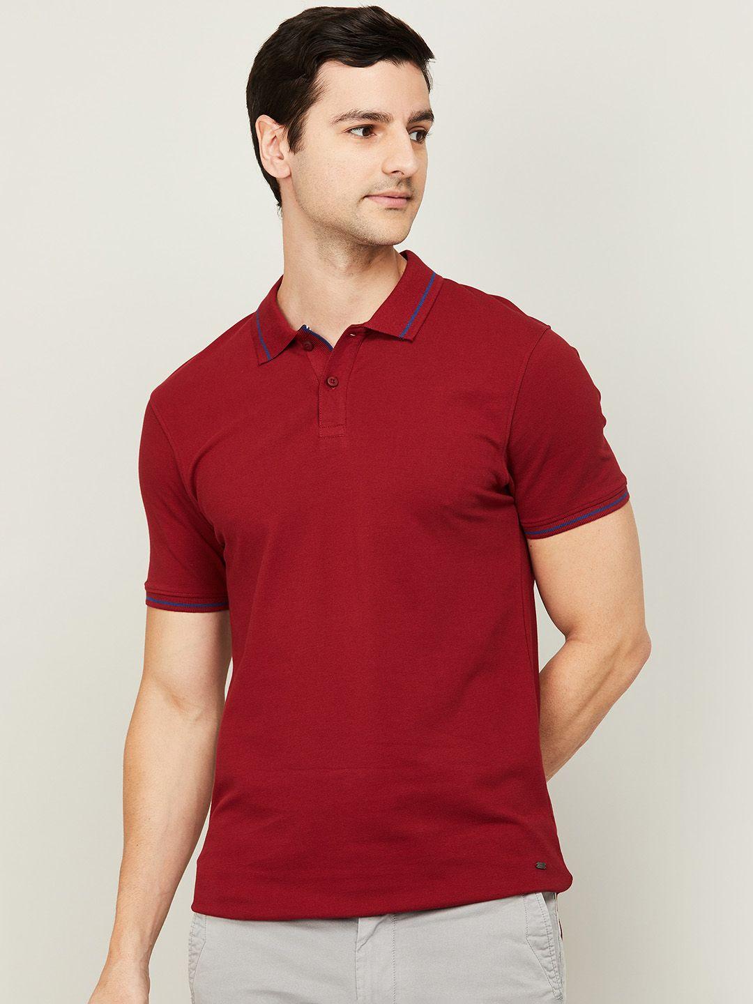 code by lifestyle men polo collar t-shirt