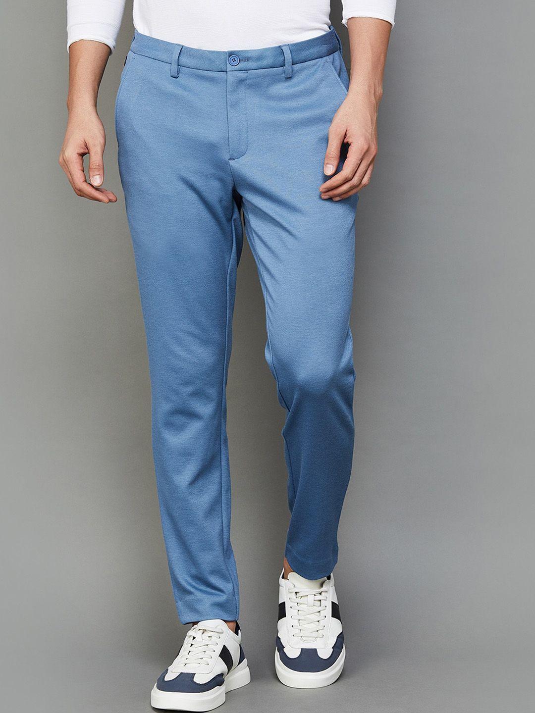 code by lifestyle men tapered fit trousers