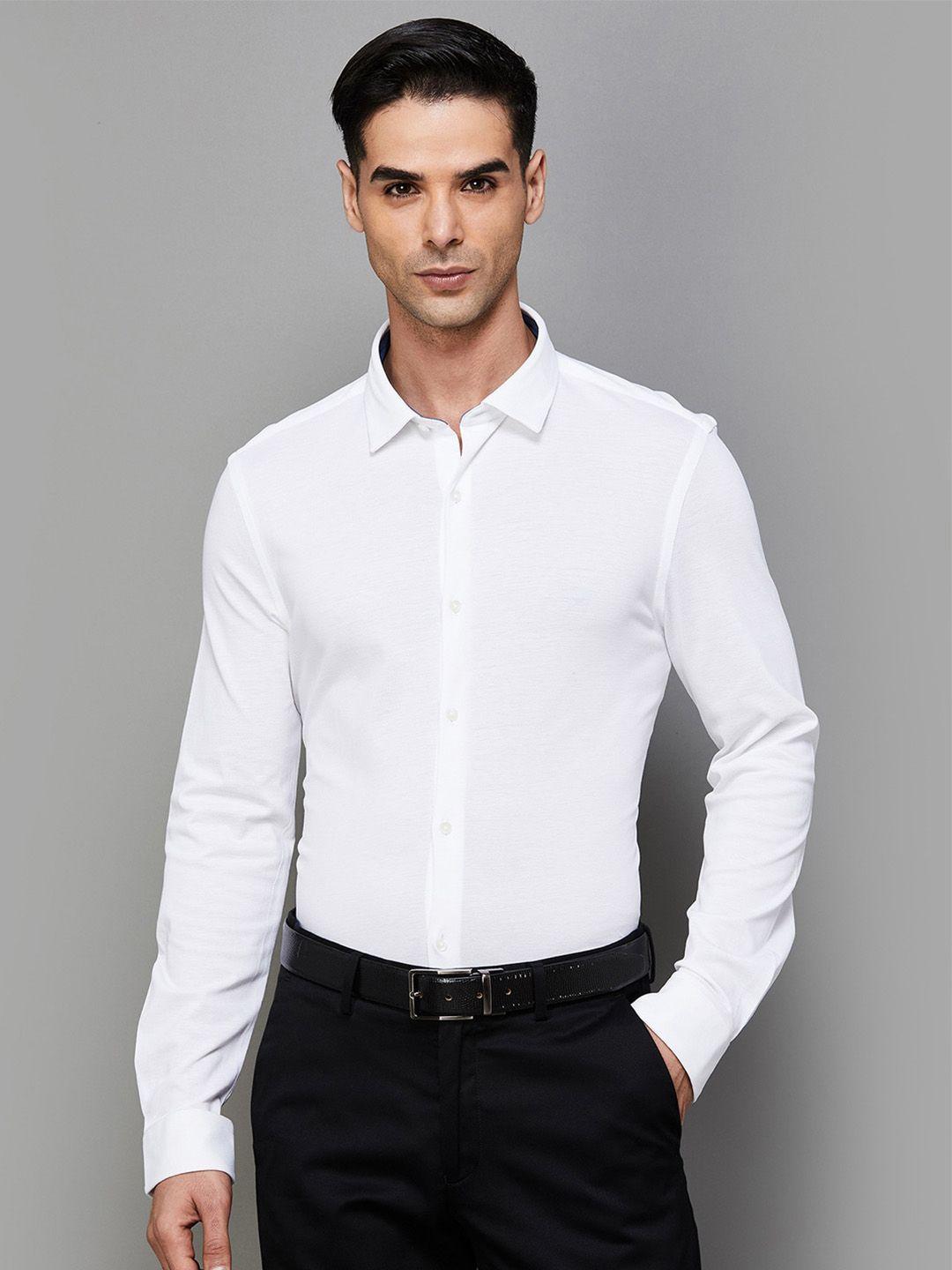 code by lifestyle opaque formal shirt