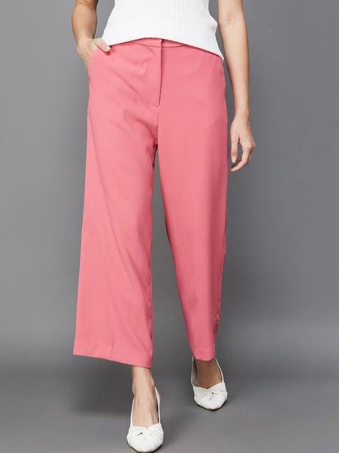code by lifestyle pink flared pants