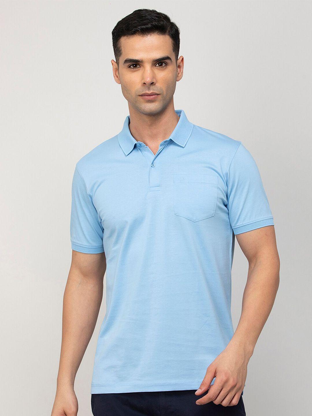 code by lifestyle polo collar cotton t-shirt