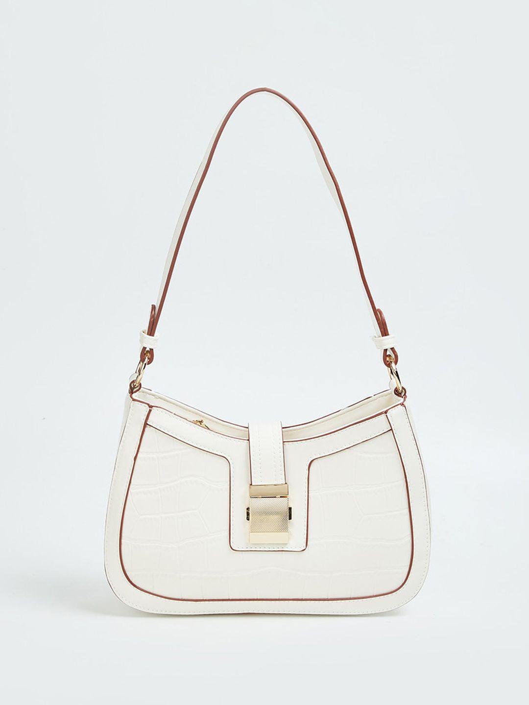 code by lifestyle pu swagger shoulder bag