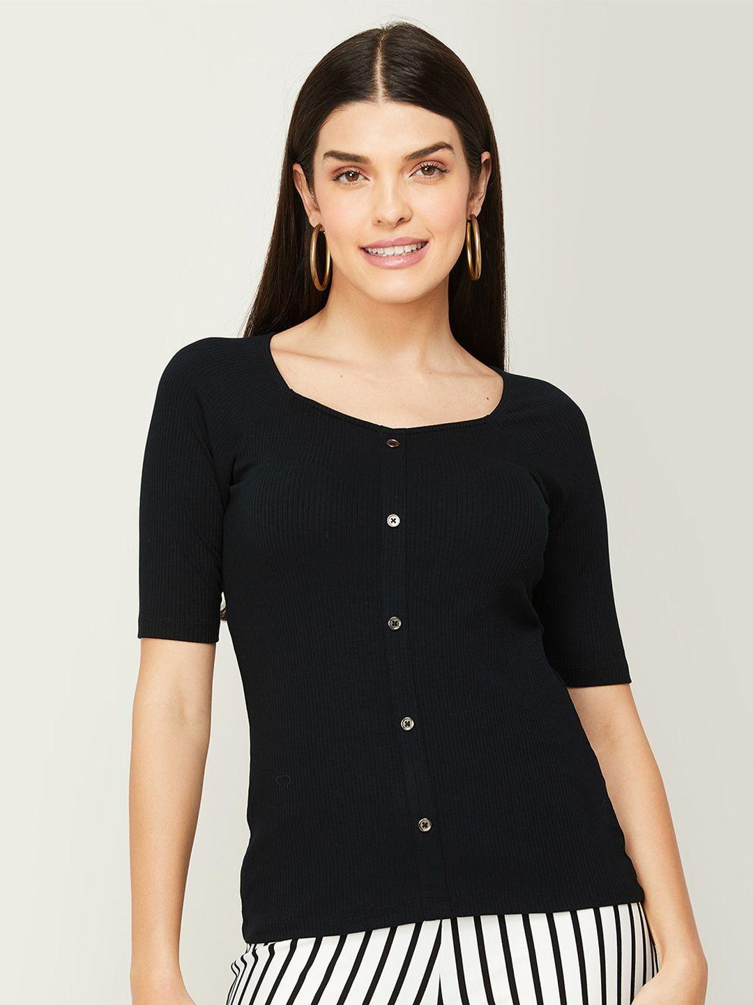 code by lifestyle round neck top