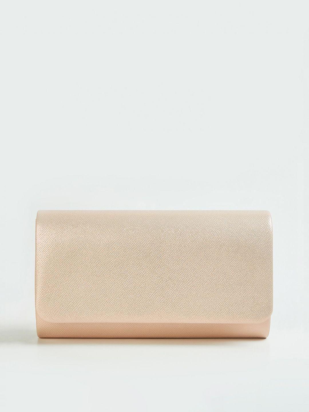 code by lifestyle solid envelope clutche