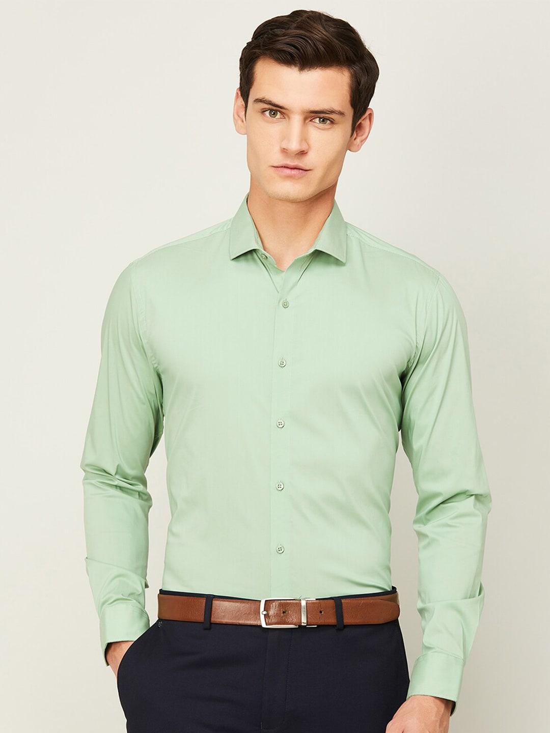 code by lifestyle spread collar formal shirt