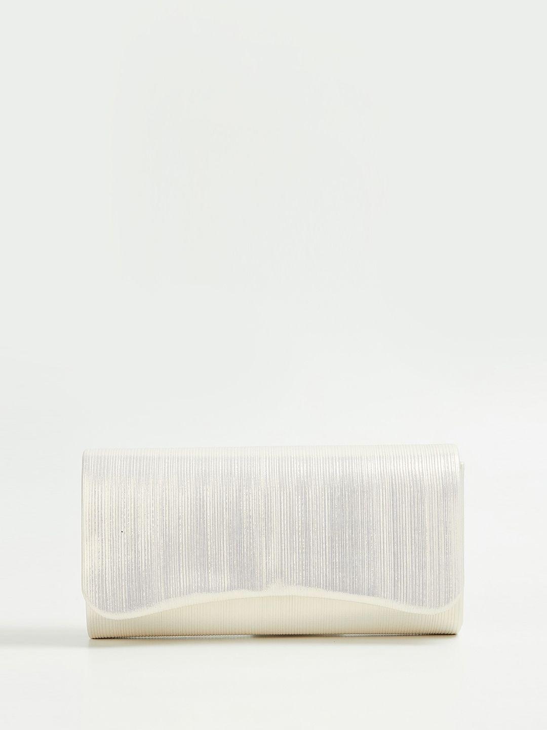 code by lifestyle textured envelope clutch