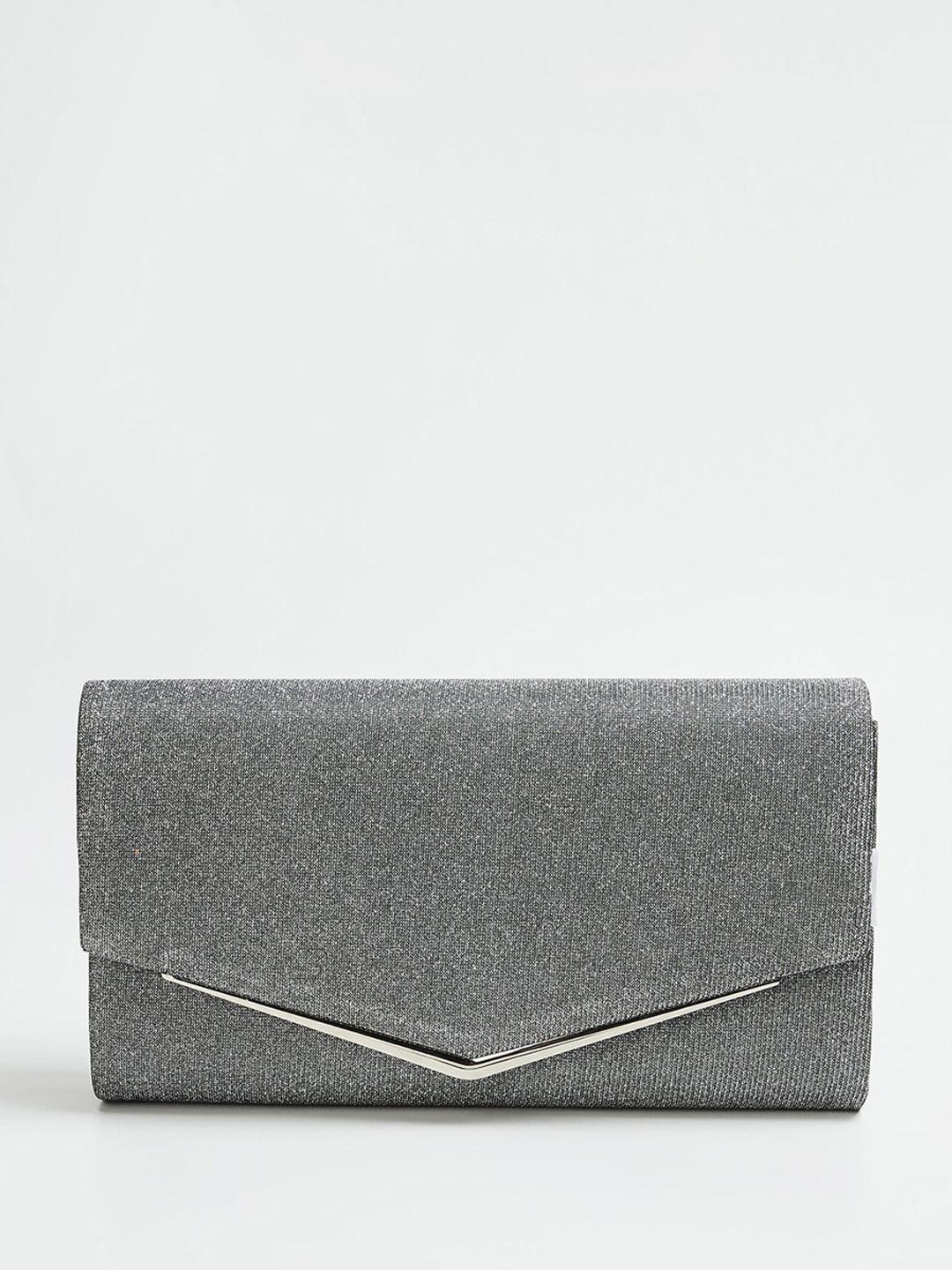 code by lifestyle textured structured envelope clutches