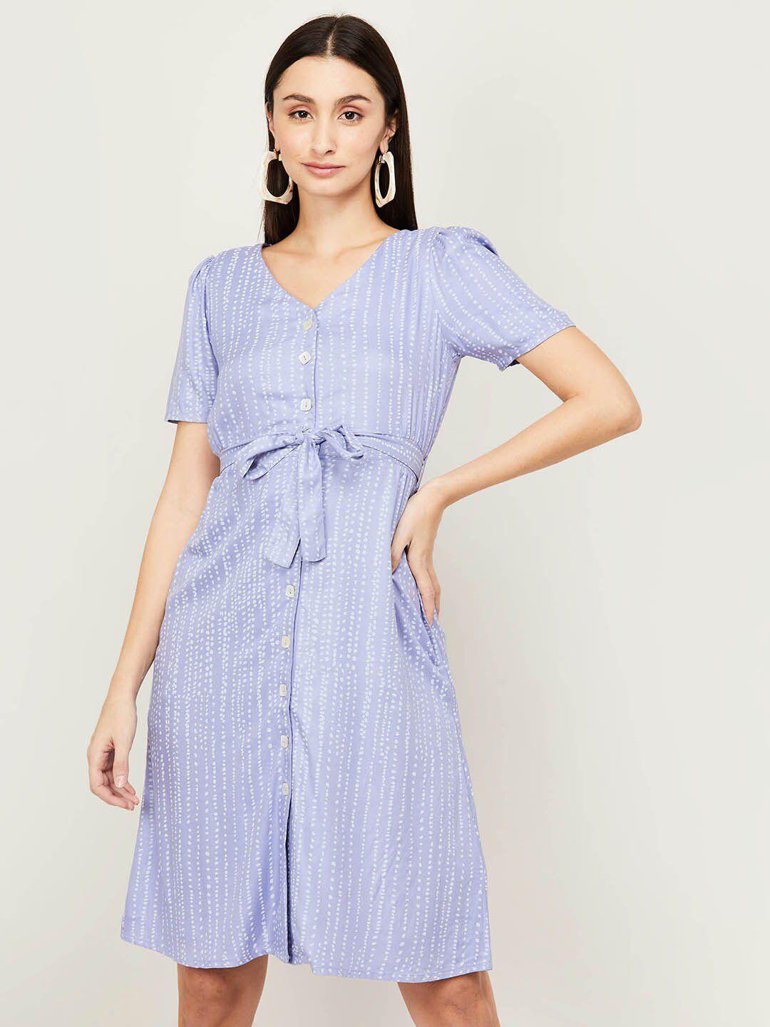 code by lifestyle v-neck shirt dress