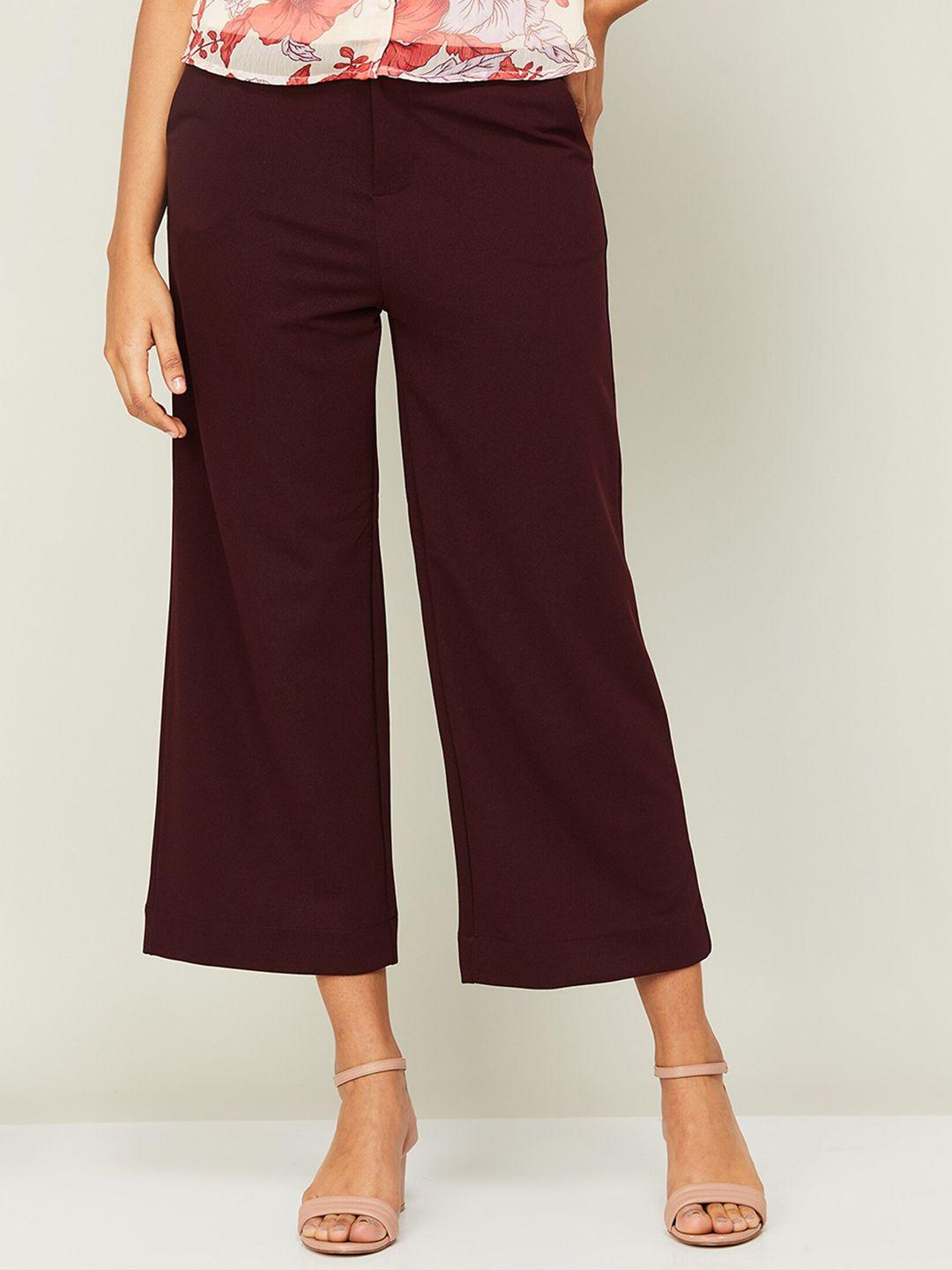 code by lifestyle women culottes cropped trousers