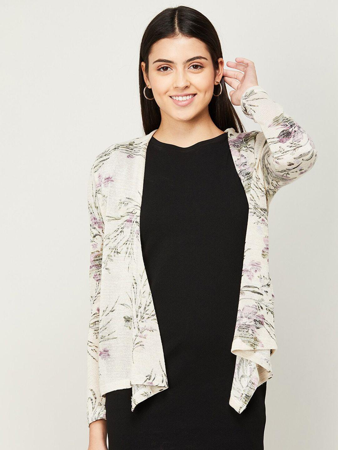code by lifestyle women floral printed shrug