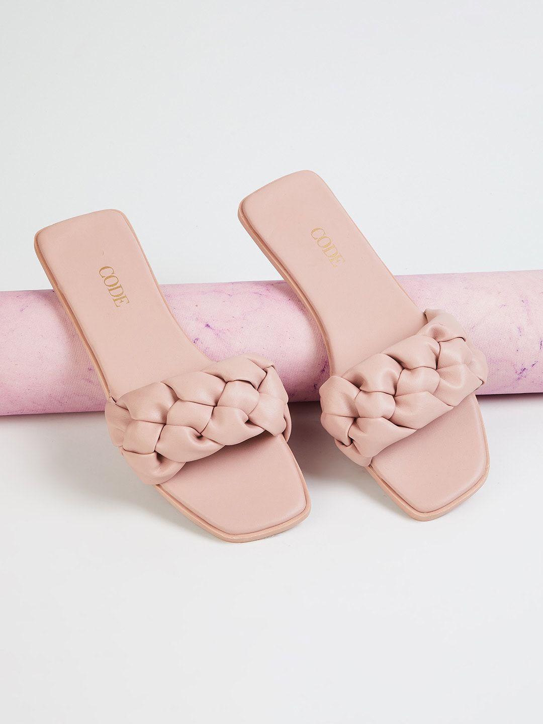 code by lifestyle women pink flats
