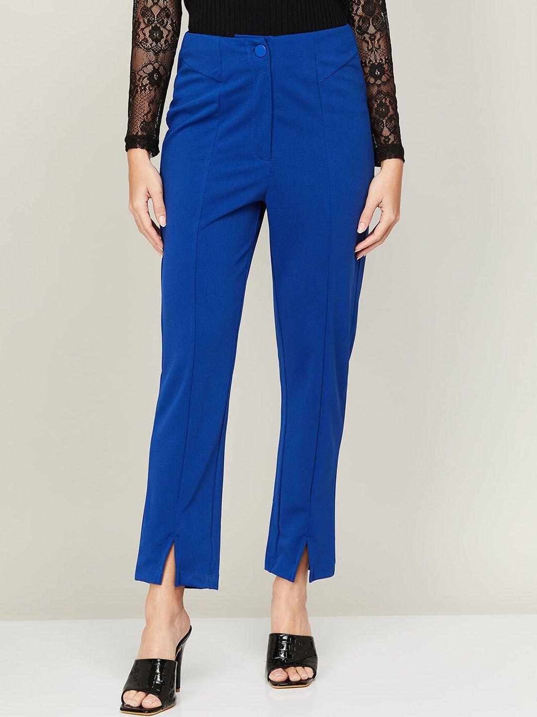 code by lifestyle women regular trousers