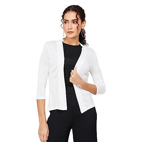 code by lifestyle women white viscose rayon regular fit solid shrug_16