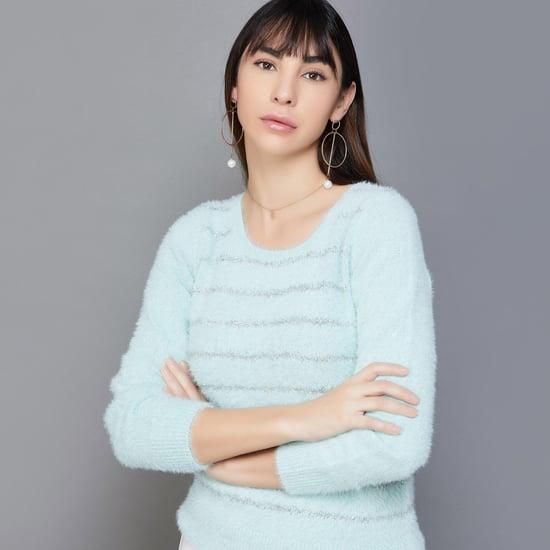 code classic women knitted sweater