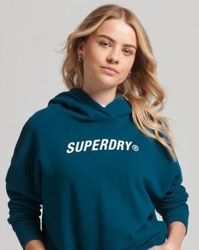 code core sport crop box hoodie