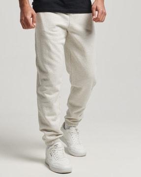 code essential overdyed men off-white joggers