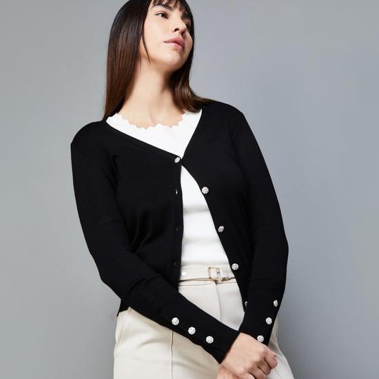 code women knitted cardigan