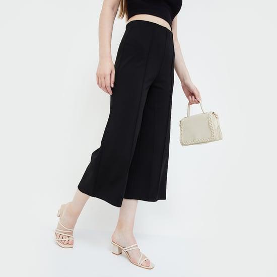 code women pintuck culottes