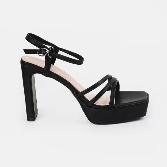 code women solid block heels