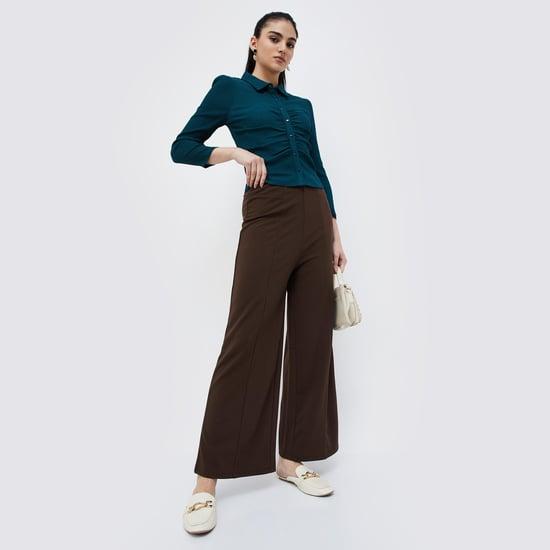 code women solid trouser