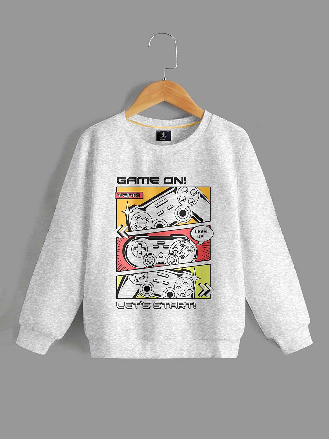 codez boys graphic printed sweatshirt