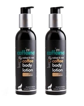 coffee body lotions