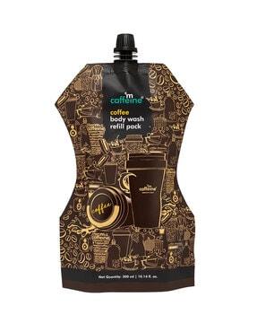coffee body wash refill pack