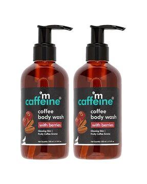 coffee body wash with berries