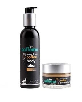 coffee face moisturizer & body lotion set