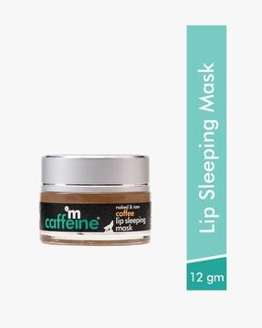 coffee lip sleeping mask