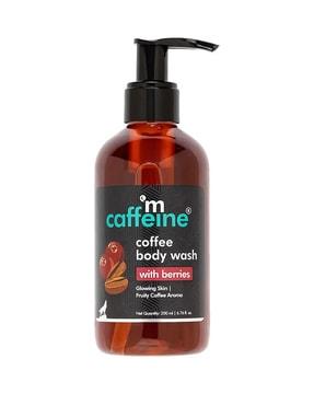 coffee with berries body wash