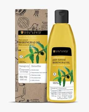 coldpressed bhringraj hair oil
