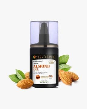 coldpressed herbal almond oil