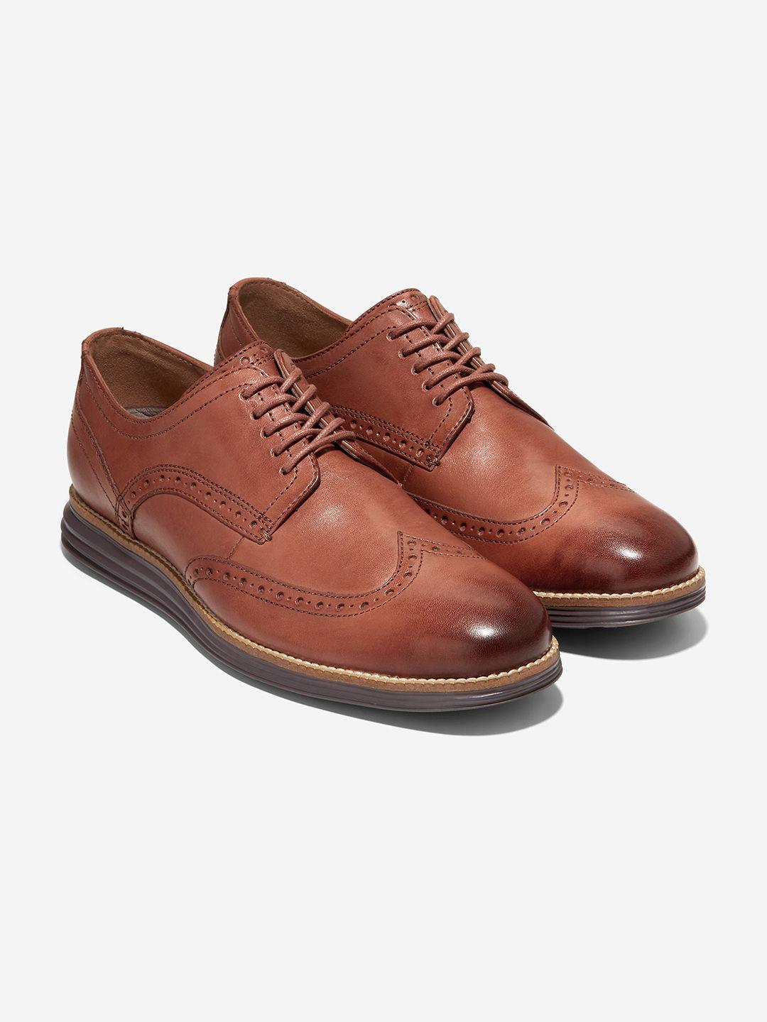 cole haan men comfort insole leather brogues