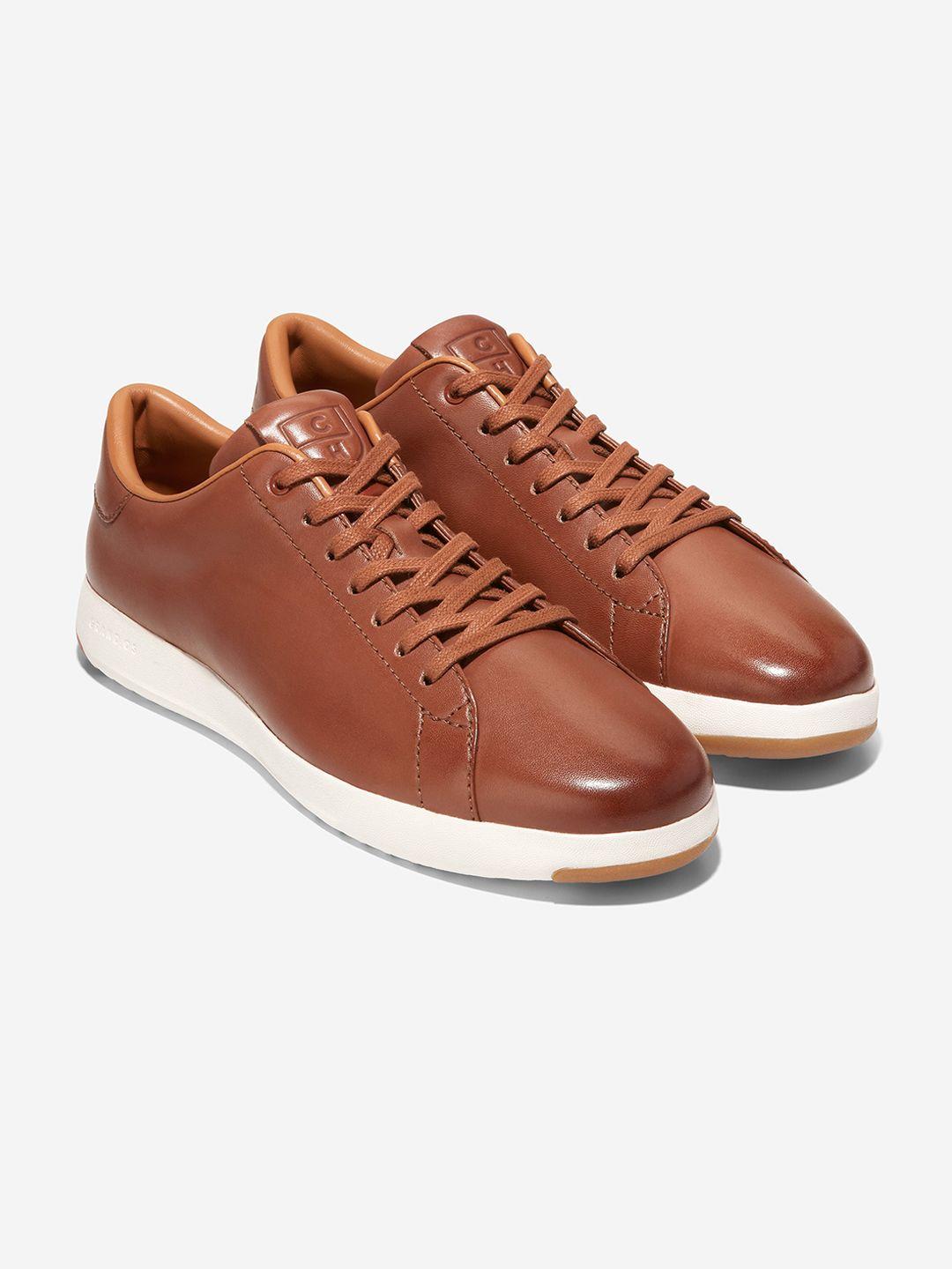 cole haan men comfort insole leather sneakers