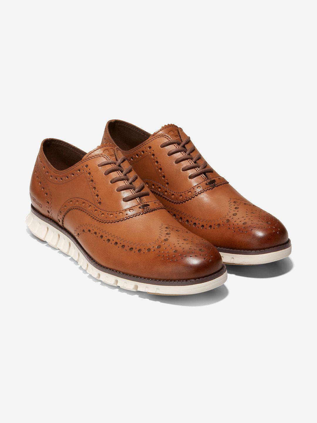 cole haan men comfort insole leather brogues