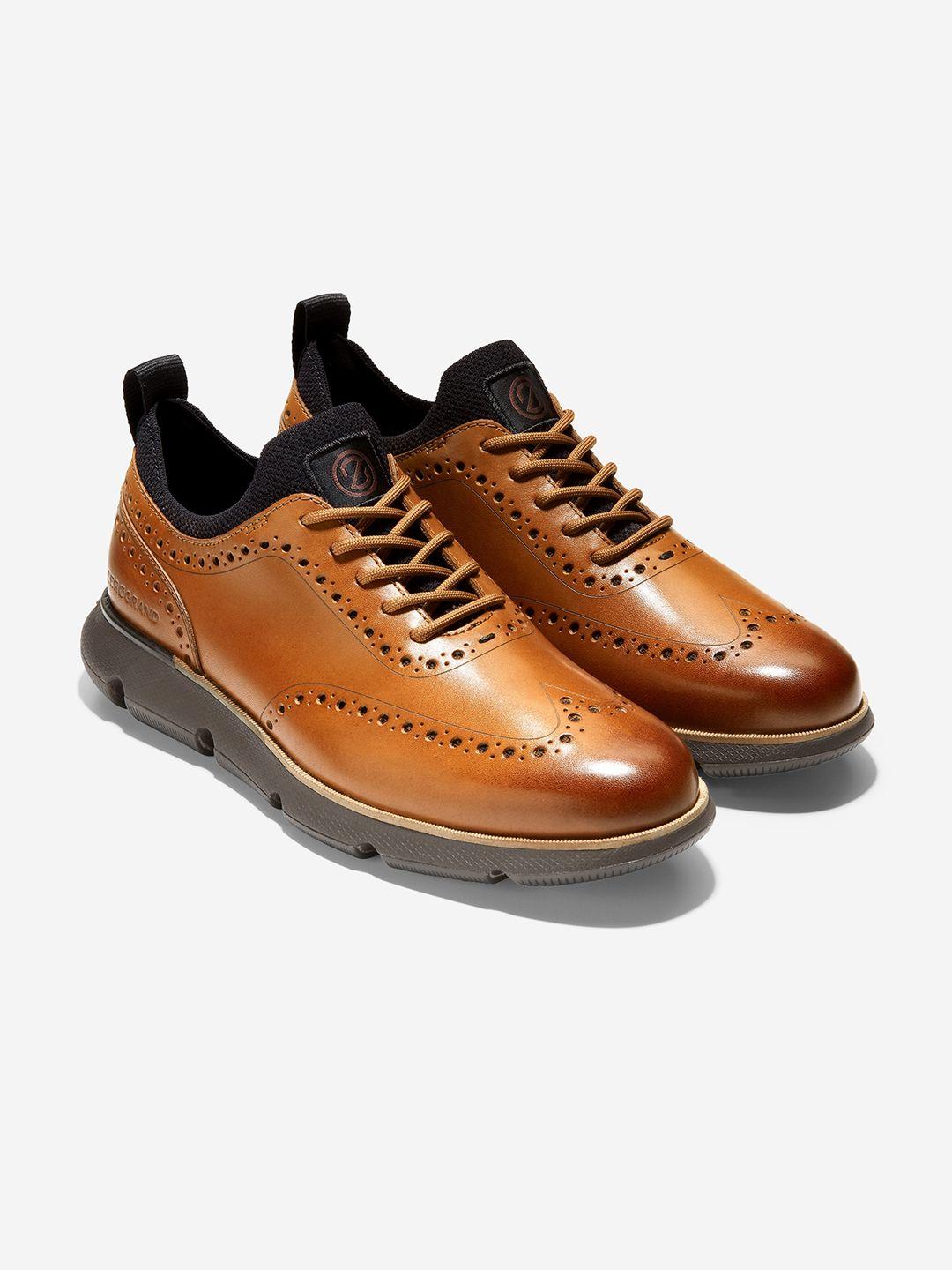 cole haan men comfort insole leather brogues