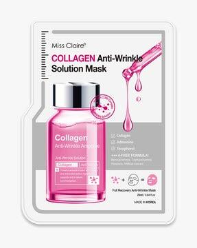 collagen anti wrinkle solution mask