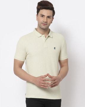 collar-neck polo t-shirt