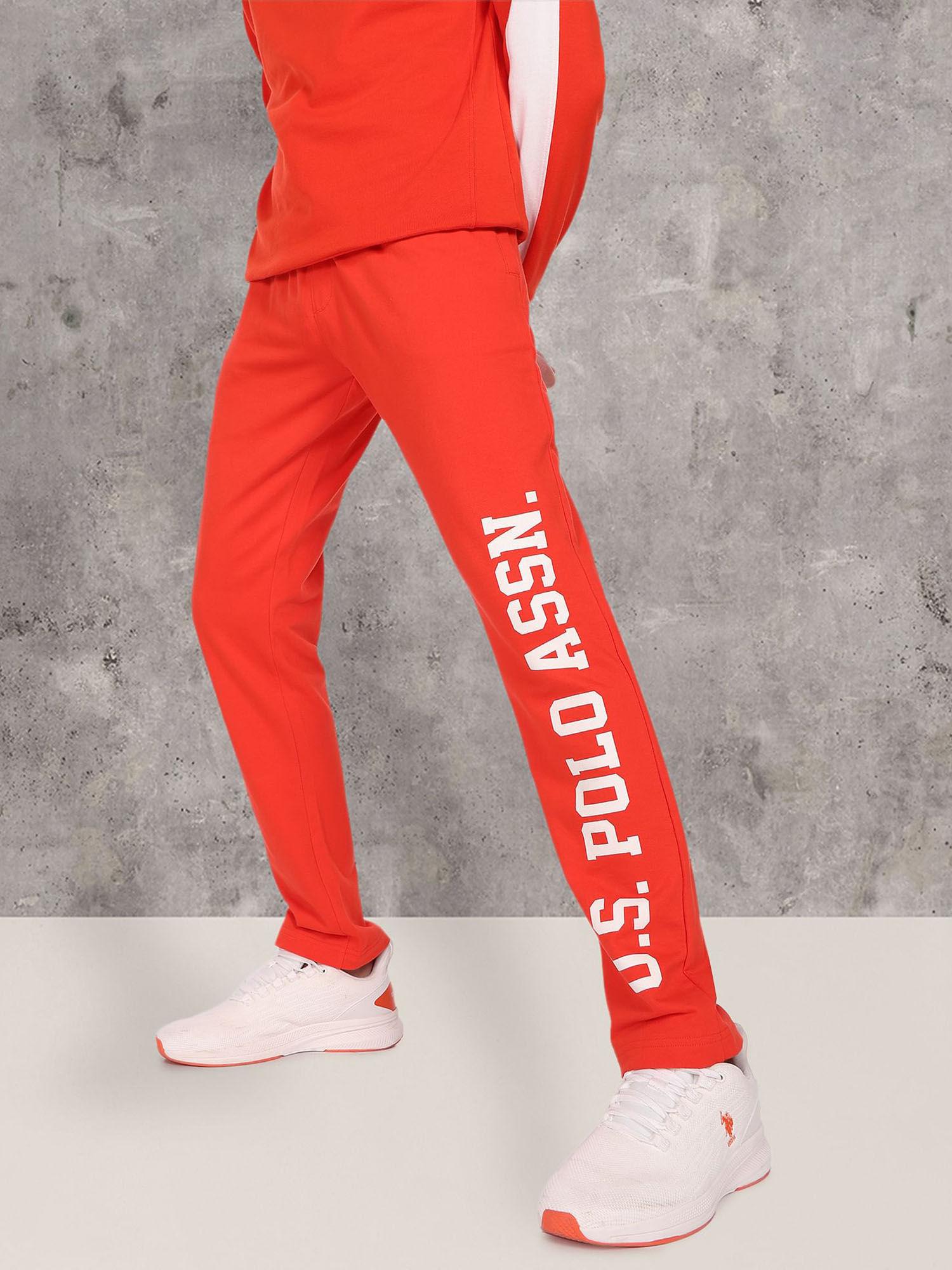 collegiate-cotton-red-track-pants
