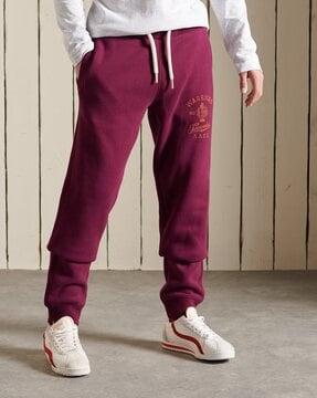 collegiate jogger with insert pockets