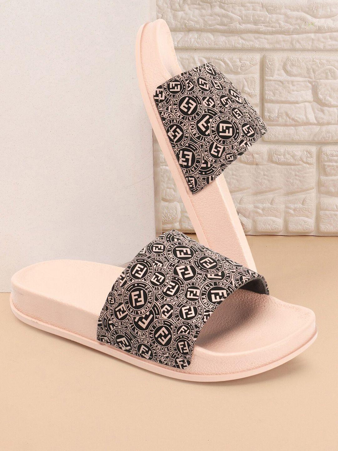 colo women printed sliders