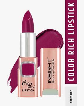 color rich lipstick - grape riot