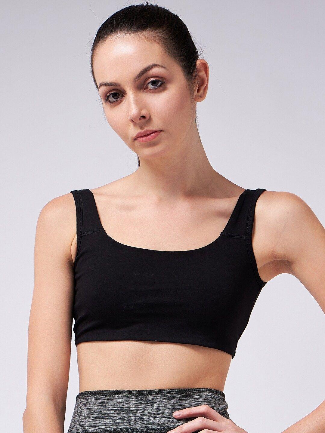 color capital anti microbial non padded seamless full coverage sports bra