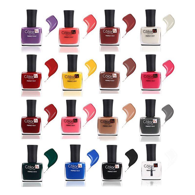 color fx perfect stay super saver nail enamel pack