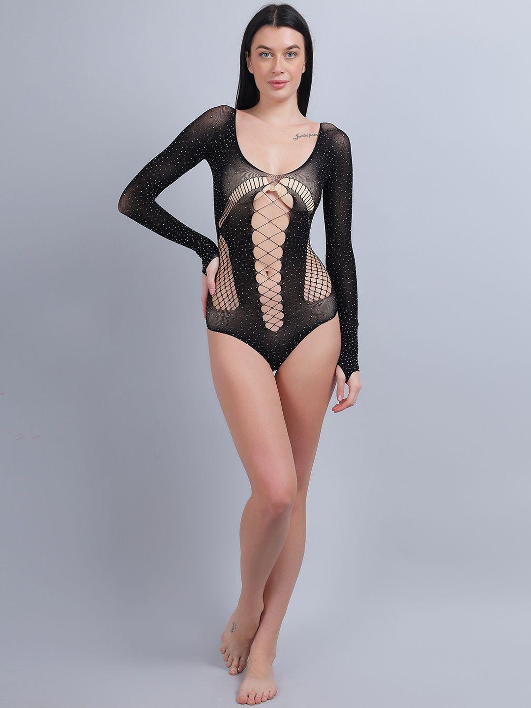 color style embellished stretchable baby doll