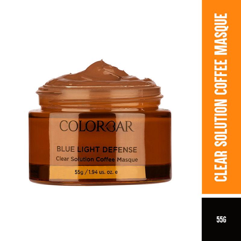 colorbar blue light defense clear solution coffee masque