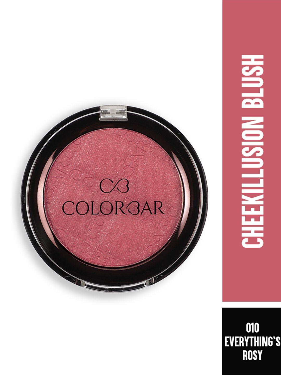 colorbar cheekillusion blush 6 g- everything's rosy 010