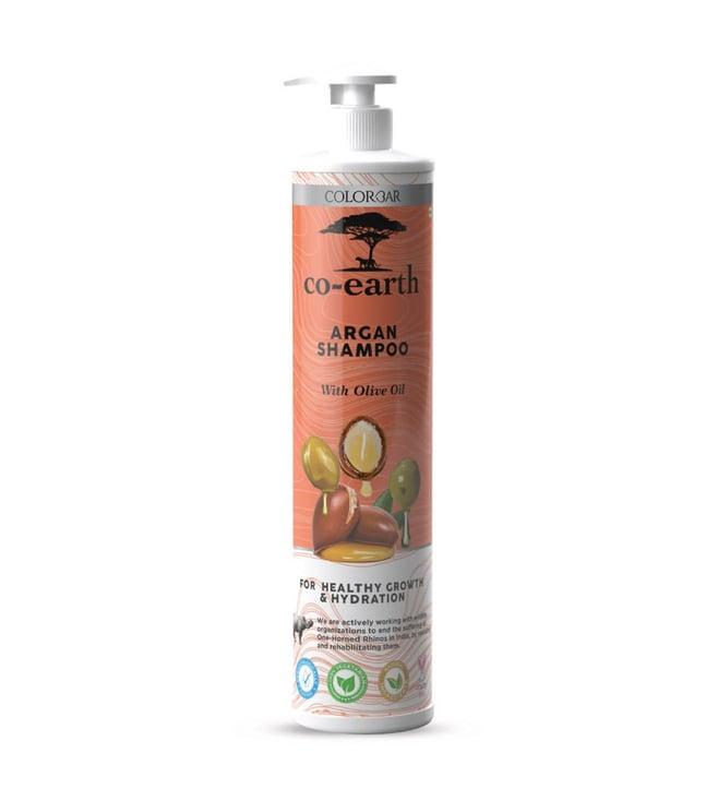 colorbar co-earth argan shampoo - 300 ml